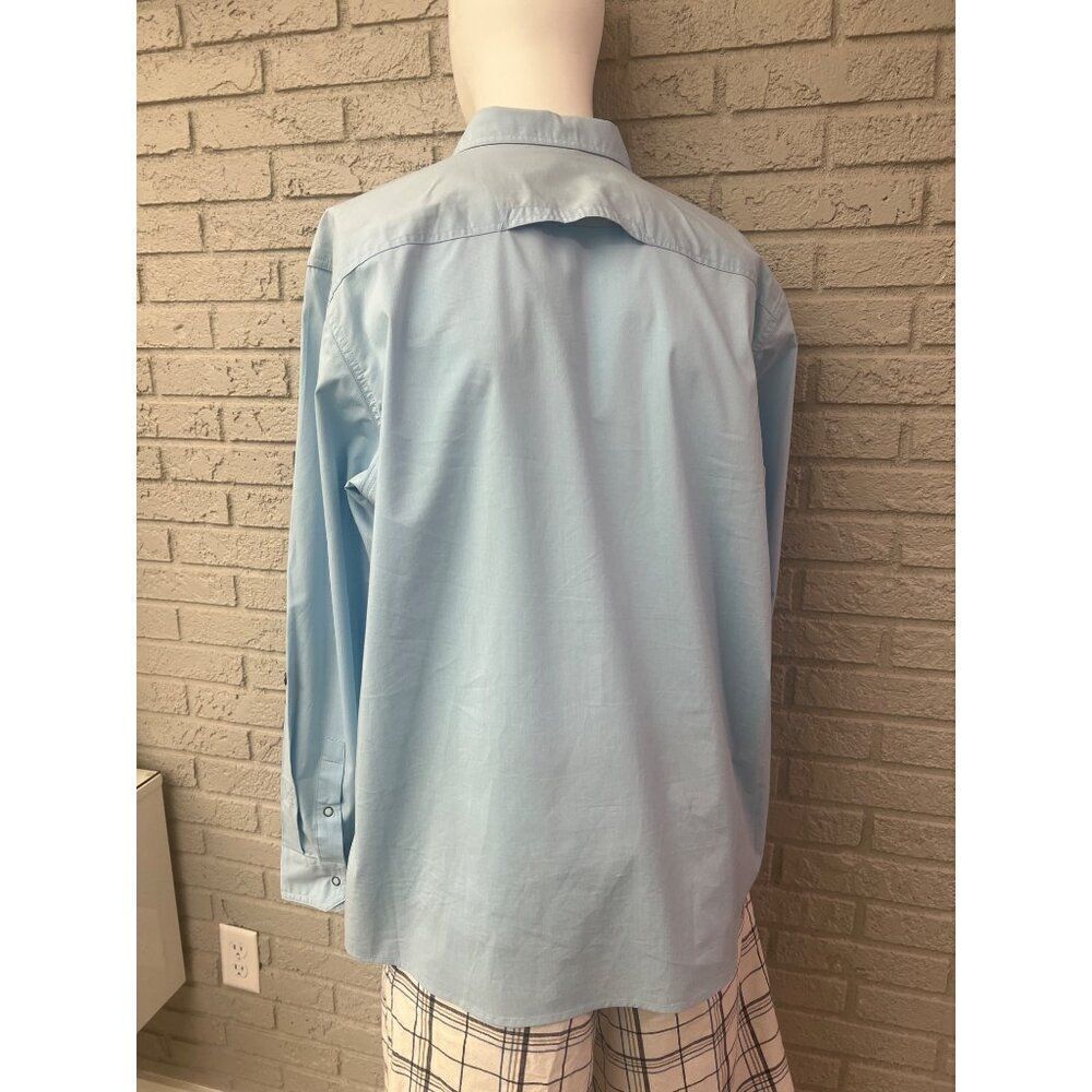 Wrangler Outdoor Regular Fit Men Long Sleeve Shirt Size XL - Picture 4 of 12